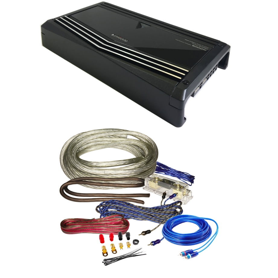 kenwood kac 9106d class d monoblock 1000w rms car amplifier w Car Audio Components kenwood kac 9106d class d monoblock 1000w rms car amplifier w wiring kits walmart com